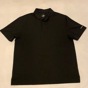 Beverly Hills Polo Club Black Short Sleeve Logo Polo Shirt Men’s Size M